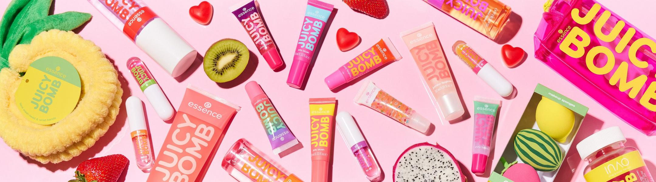 Essence JUICY BOMB PARTY – Édition Limitée Brillante & Fruitée pour les Lèvres